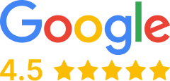 4.5 Estrelas no Goole